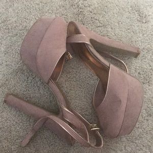 Just fab blush pumps
